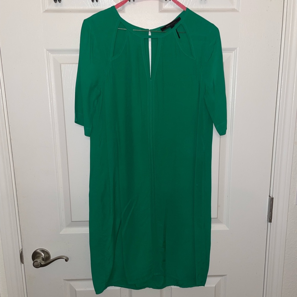 Emerald Green long sleeve short BCBG Dress Size XS